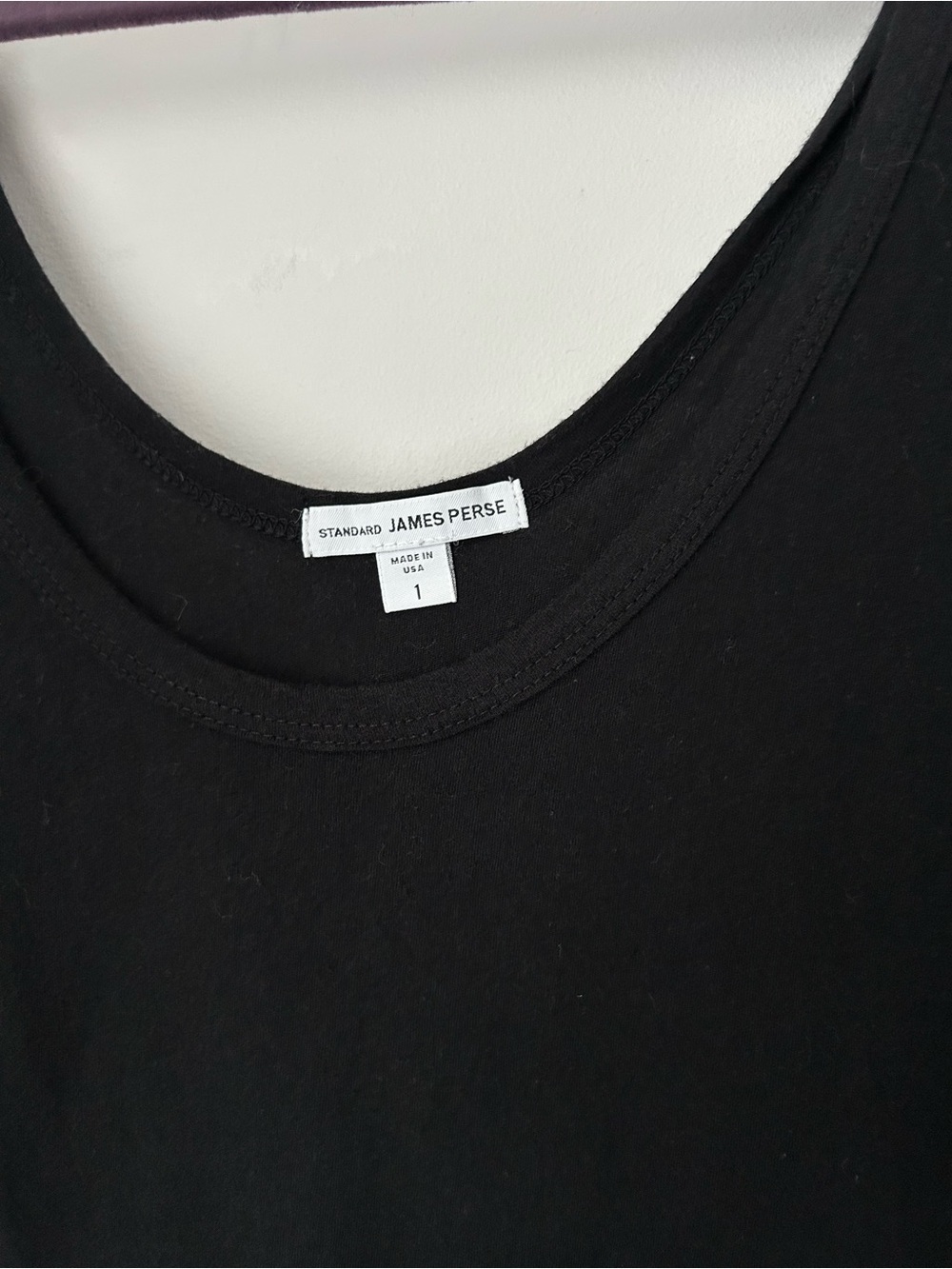 James Perse  Black Sleeveless Tank Top - Picture 4 of 6